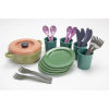 Dantoy GREEN BEAN Eetservies Set (verpakt in net) - 22 delig