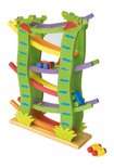 Houten Krokodil Autobaan 26 X 8 X 34 cm
