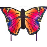 eenlijnskindervlieger Butterfly Kite L Ruby 130 cm