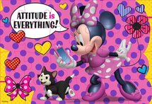 legpuzzel Minnie Mouse junior karton 24 stukjes