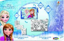 legpuzzel Frozen junior karton 24 stukjes