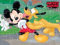 Disney 4-in-1 puzzel 30 x 40 cm