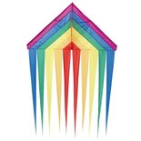 eenlijnskindervlieger Delta Rainbow 134 cm