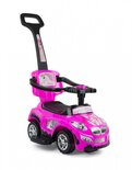 Happy loopwagen prinsesauto roze