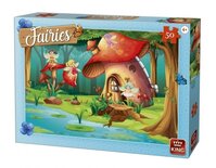 kinderpuzzel Fairies At Home 50 stuks 24,5 x 17 cm