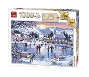 legpuzzel Iceskating Pond 1000 Stukjes