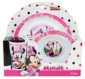eetsetje Minnie Mouse 3-delig wit