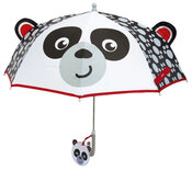 paraplu Panda 80 cm polyester zwart/wit