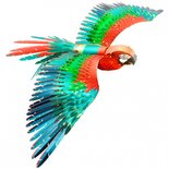 Iconx Parrot Jubilee Macaw modelbouwset