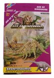 3D-puzzel dinosaurus Brontosaurus 38-delig