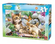 legpuzzel Animal World Kittens 99 stukjes