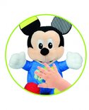 knuffel met muziek en licht Mickey Mouse blauw