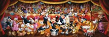 puzzel Panorama Disney orkest 1000 stukjes