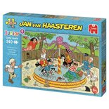 Jumbo Junior Puzzel Jan Van Haasteren Draaimolen 240 Stukjes