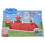 Peppa Pig Familie Auto Rood