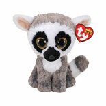 TY Beanie Boos Ringstaartmaki Knuffel Linus 15 cm