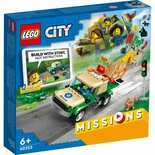 Lego City 60353 Missions Wilde Dieren Reddingsmissies