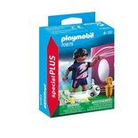 Playmobil 70875 Special Plus Voetbalster met Doelmuur