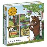 Gruffalo 4in1 Puzzel 4-16 Stukjes