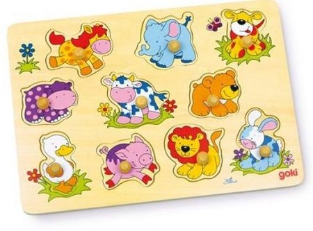10-Delige Puzzel Dierenbabies