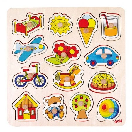 14-Delige Puzzel Schommelpaard