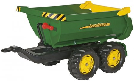 aanhanger RollyHalfpipe John Deere junior groen
