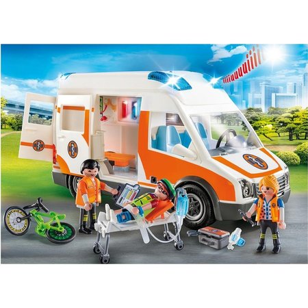 Playmobil 70049 City Life Ambulance met Licht en Geluid