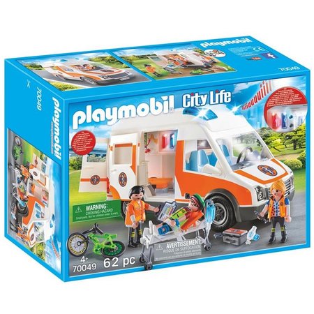 Playmobil 70049 City Life Ambulance met Licht en Geluid