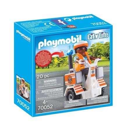 Playmobil 70052 City Life Eerste Hulp Balans Racer met Licht