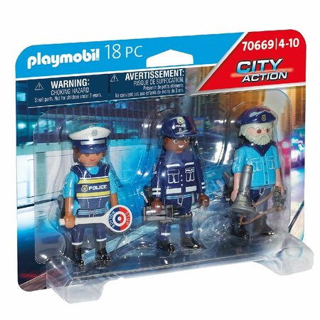 Playmobil 70669 City Action Figurenset Politie 3 Stuks