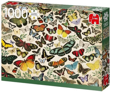 legpuzzel Butterfly Poster 1000 stukjes