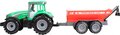tractor Farmer's Car aanhanger 44 cm groen/rood