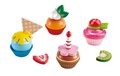 cupcakes speelgoedeten 18-delig