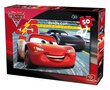 legpuzzel Disney Cars 3 rood/blauw 50 stukjes