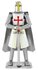 Iconx Templar Knight modelbouwset zilver/wit_
