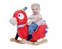 hobbelvogel Little Rocker rood_